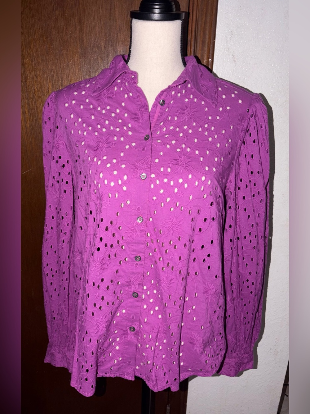 Sundance Celestine Eyelet Shirt - Picture 2 of 4